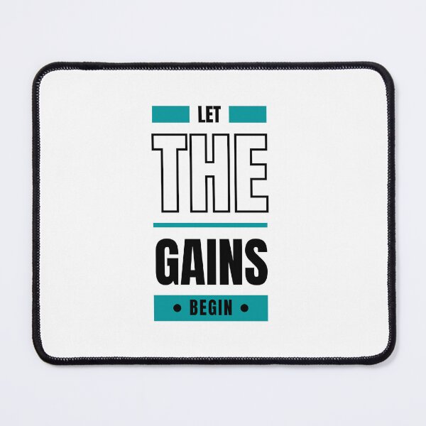 Item preview, Let the Gains Begin designed and sold by Crea-Designer.