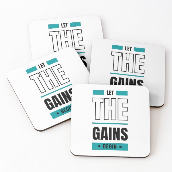 Item preview, Let the Gains Begin designed and sold by Crea-Designer.