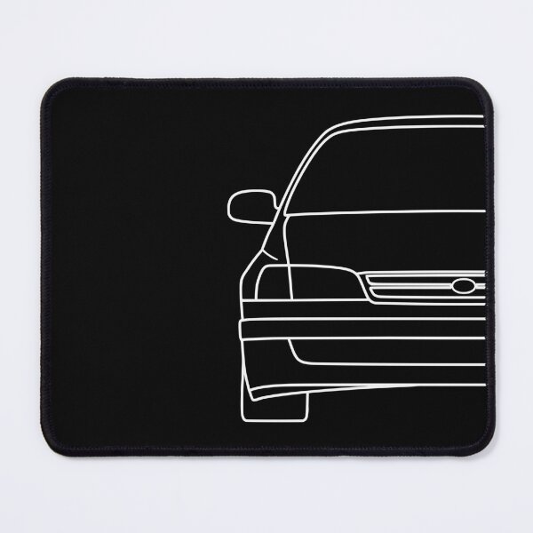 Item preview, Toyota Carina Corona Caldina E T190 white lined art designed and sold by EdimDesign.