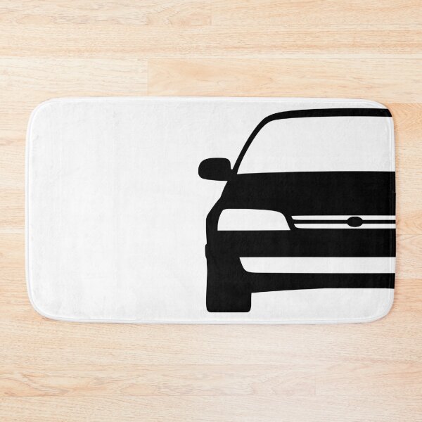 Item preview, Toyota Carina Corona Caldina E T190 black silhouette art designed and sold by EdimDesign.