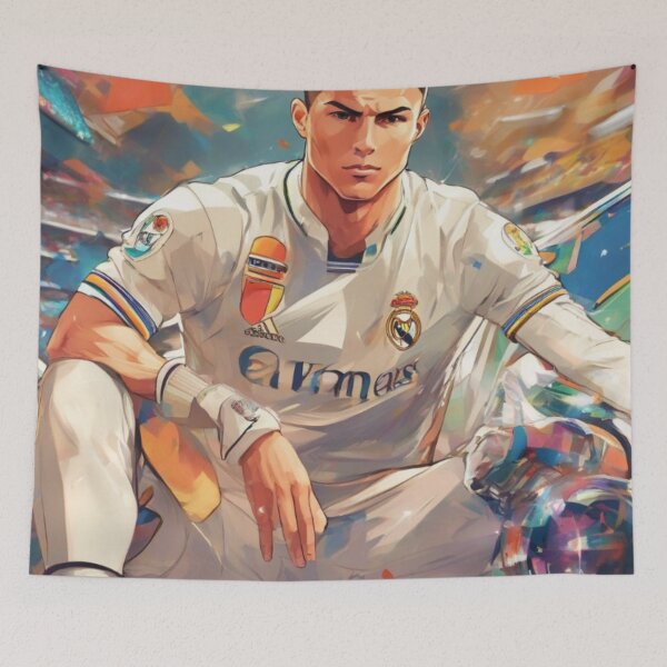 Item preview, Cristiano Ronaldo CR7 Anime Artwork Gift designed and sold by The-GOAT-Store.