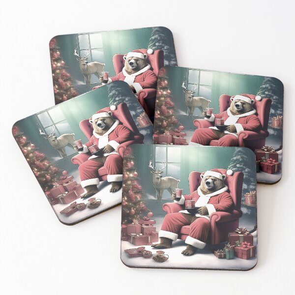 Item preview, Copy of bears on Christmas 2024 tileartwork 3 designed and sold by tileartwork.