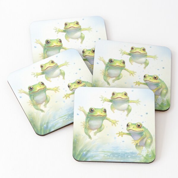 Item preview, Sparkling Froggies designed and sold by cute-animals99.