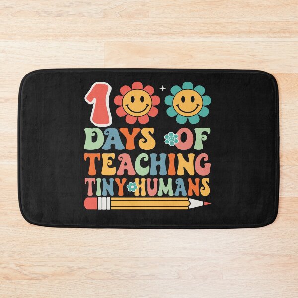 Item preview, Teacher 100 Days of Teaching Tiny Humans Teacher Student designed and sold by Pitchou07.