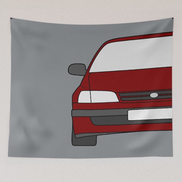 Item preview, Toyota Carina Corona Caldina E T190 wine red designed and sold by EdimDesign.