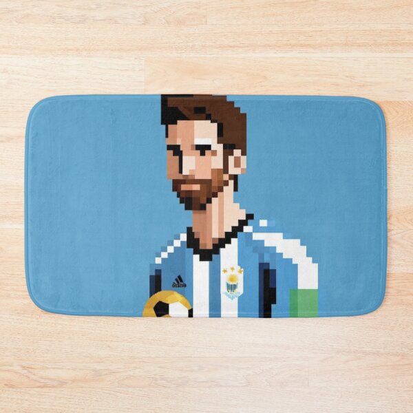Item preview, Messi Pixel World Cup Argentina Art Gift designed and sold by The-GOAT-Store.