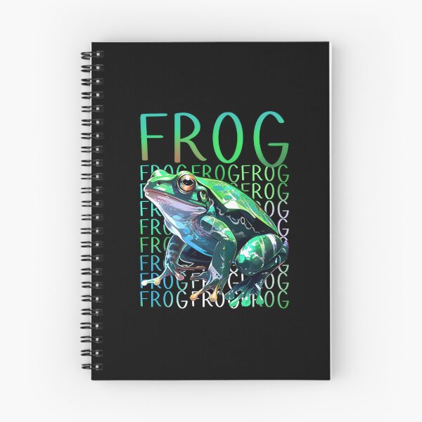 Item preview, Frog Frog Frog Cute Detailed Shirt and Sticker Design by Zeesdesign on Redbubble designed and sold by ZEESDESIGN.