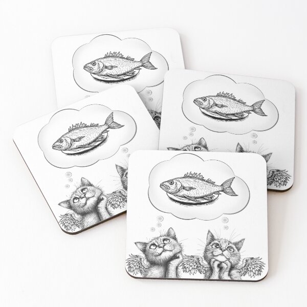 Item preview, Angels cat Raphael designed and sold by Vikycialp.