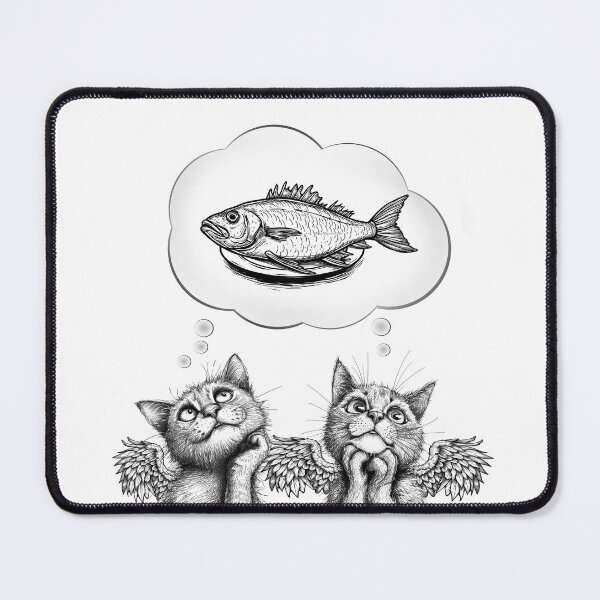 Item preview, Angels cat Raphael designed and sold by Vikycialp.