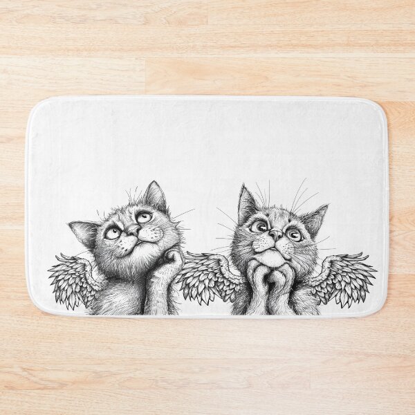 Item preview, Angels cat Raphael designed and sold by Vikycialp.