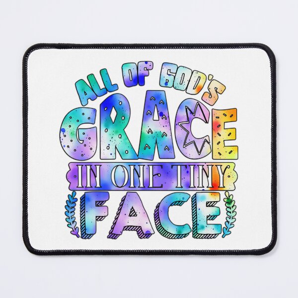 Item preview, All of god's grace in one tiny face designed and sold by Yzakreativ.