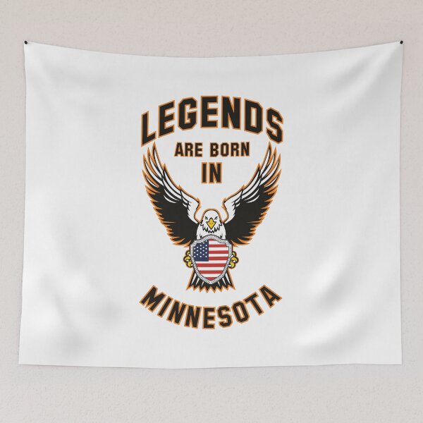 Item preview, Legends are born in Minnesota designed and sold by beloknet.
