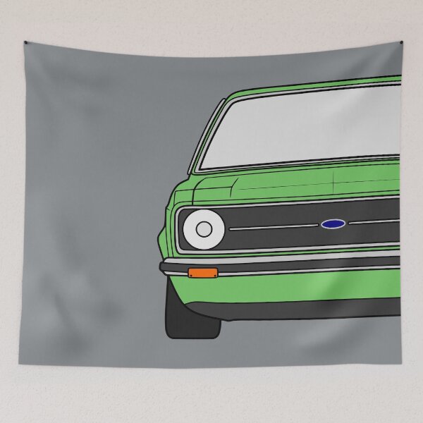 Item preview, Ford Escort MK2 signal green designed and sold by EdimDesign.