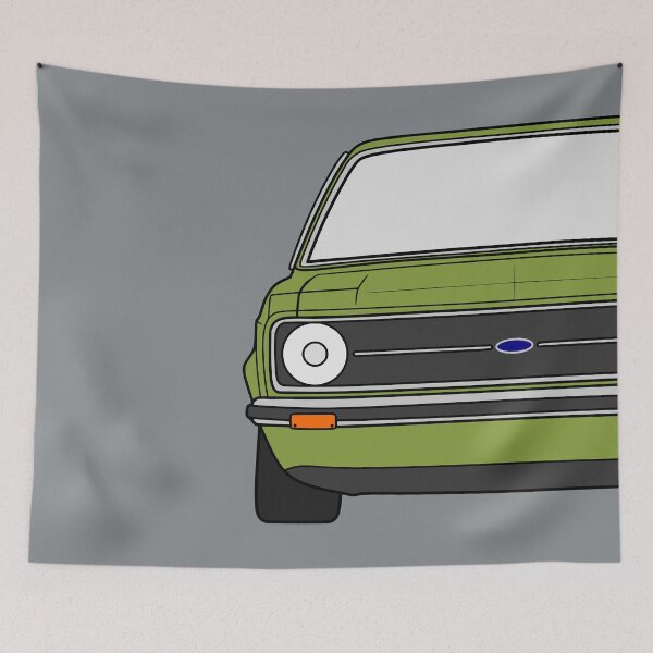 Item preview, Ford Escort MK2 java green designed and sold by EdimDesign.