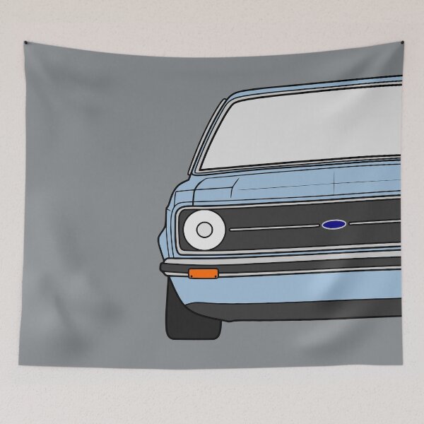 Item preview, Ford Escort MK2 nordic blue designed and sold by EdimDesign.