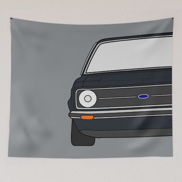 Item preview, Ford Escort MK2 midnight blue designed and sold by EdimDesign.