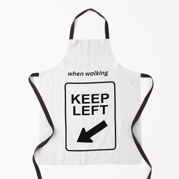 Item preview, Keep left when walking designed and sold by Zelda50.