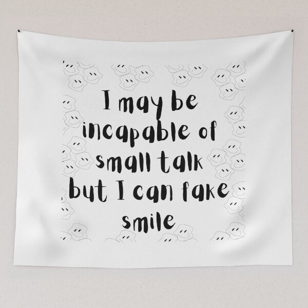 Item preview, Fake Smile  designed and sold by tranquil-haven.