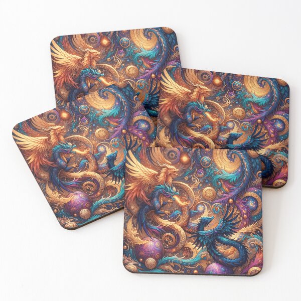 Item preview, Cosmic Mythical Conflict designed and sold by TeslaSt0re.