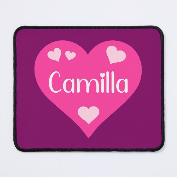 Item preview, Camilla Name Pink Heart designed and sold by Jeallan Designs.