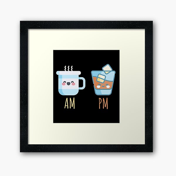 Item preview, AM PM Whiskey. designed and sold by lakokakr.