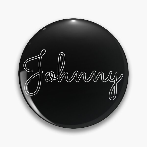 Item preview, Writing Johnny Name Label (Black) designed and sold by NormadWorld.