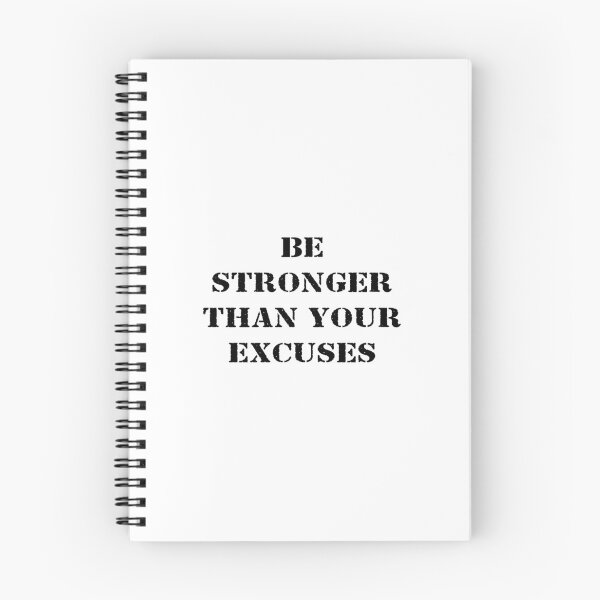 Item preview, Be stronger than your excuses designed and sold by 101univers.