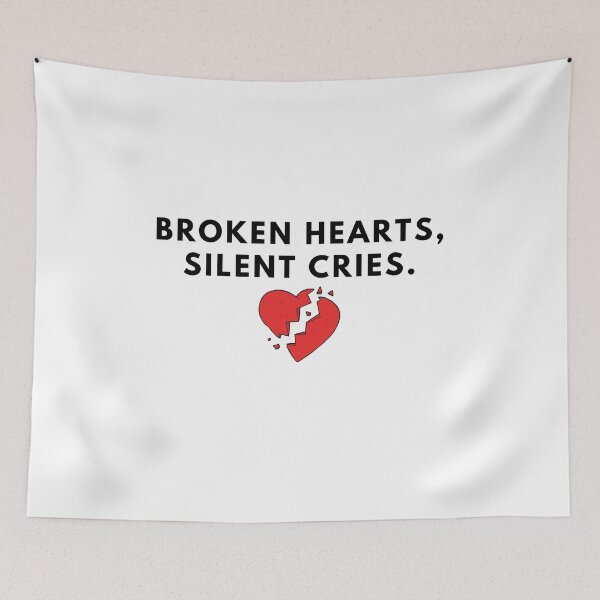Item preview, Broken hearts, silent cries. designed and sold by Bananobanini.