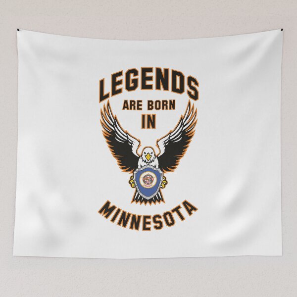 Item preview, Legends are born in Minnesota designed and sold by beloknet.