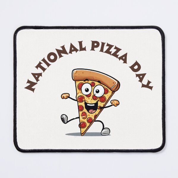 Item preview, cartoon-style slice of pizza dancing designed and sold by teacherpeiyuan.