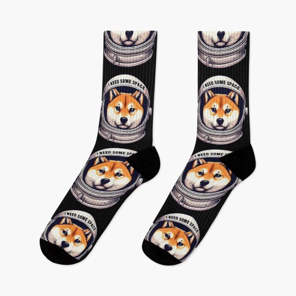Item preview, I Need Some Space meme Shiba Inu Astronaut designed and sold by plushism.