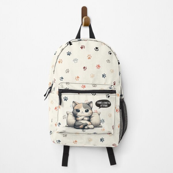 Item preview, Contented Kitten with a Can't-Do Attitude designed and sold by RuyaFab.