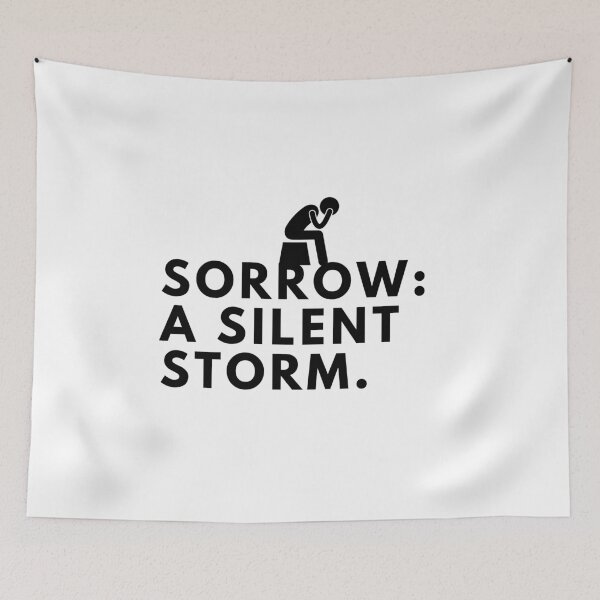 Item preview, Sorrow: A silent storm. designed and sold by Bananobanini.