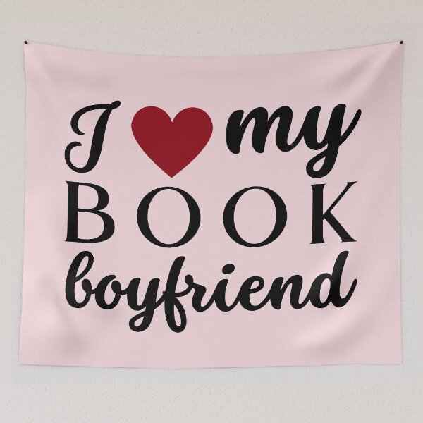 Item preview, I Love My Book Boyfriend designed and sold by Megurix.