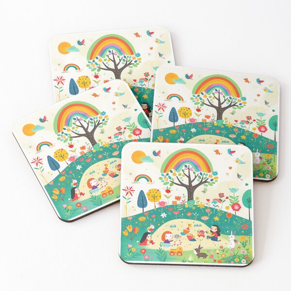 Item preview, Childrens playground in the garden designed and sold by FlowersColorful.