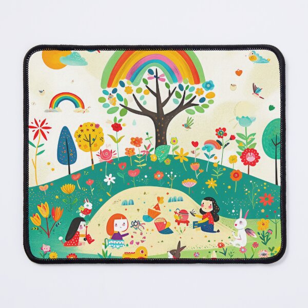 Item preview, Childrens playground in the garden designed and sold by FlowersColorful.