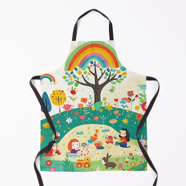 Item preview, Childrens playground in the garden designed and sold by FlowersColorful.