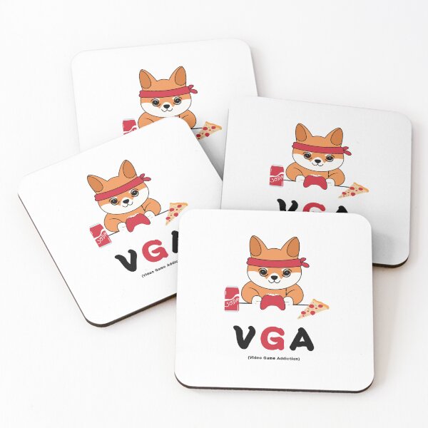 Item preview, Video Games Addiction (Shiba) designed and sold by ProjectLui.