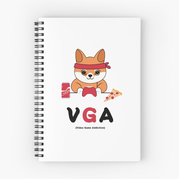 Item preview, Video Games Addiction (Shiba) designed and sold by ProjectLui.