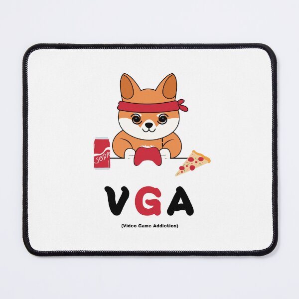 Item preview, Video Games Addiction (Shiba) designed and sold by ProjectLui.