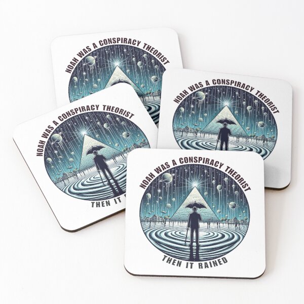 Item preview, Noah was a Conspiracy Theorist then it Rained designed and sold by Azrora.