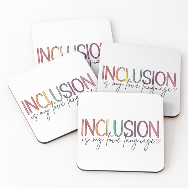 Item preview, Inclusion is my love language designed and sold by 3andZiz.