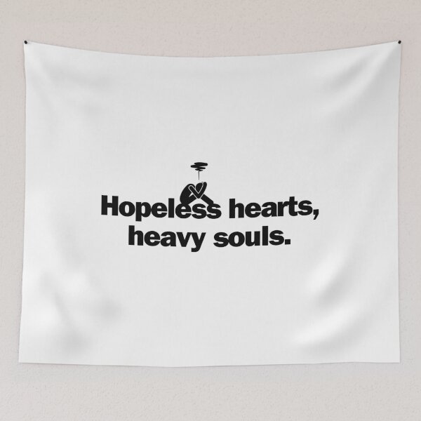 Item preview, Hopeless hearts, heavy souls. designed and sold by Bananobanini.