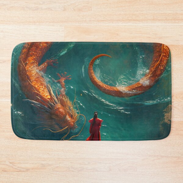 Item preview, Encounter with the Azure Serpent designed and sold by oanaunciuleanu.