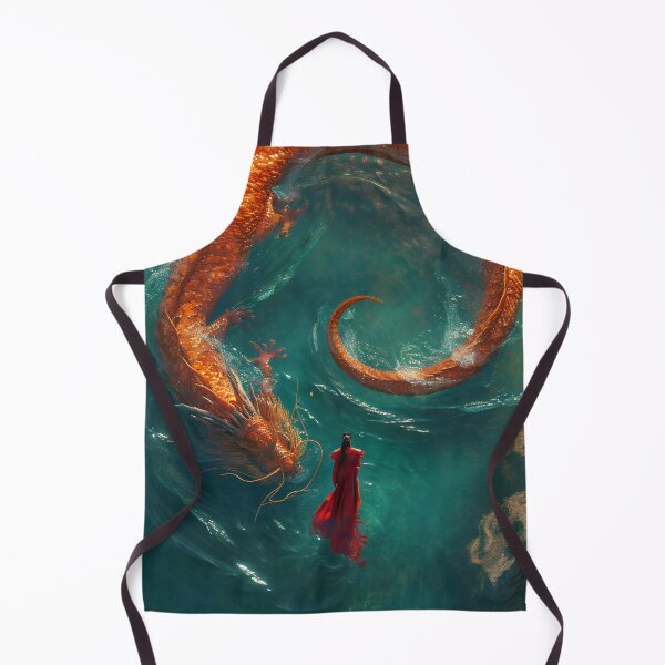 Item preview, Encounter with the Azure Serpent designed and sold by oanaunciuleanu.