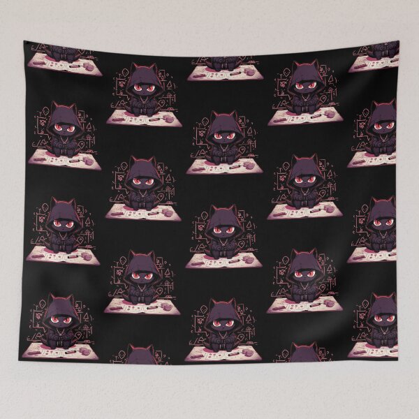 Item preview, Cat Doing Magic Kitten Making an Evil Plan designed and sold by wrestletoys.
