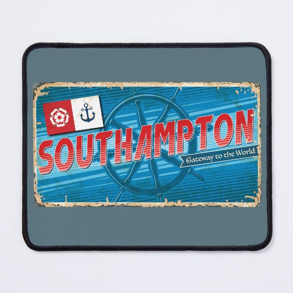 Item preview, SOUTHAMPTON UK city sticker t-shirt 01 designed and sold by LocationInks.
