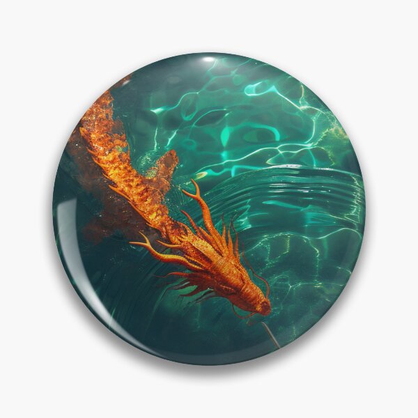 Item preview, Encounter with the Azure Serpent designed and sold by oanaunciuleanu.