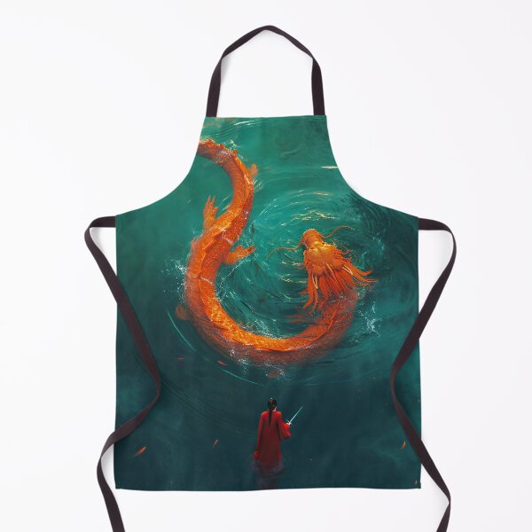 Item preview, Encounter with the Azure Serpent designed and sold by oanaunciuleanu.