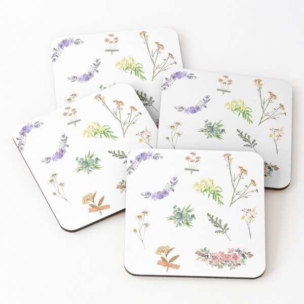 Item preview, Tiny Different Flowers designed and sold by Ambreen09.